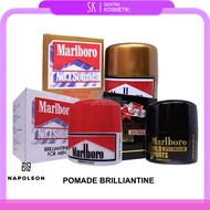 NAPOLEON Pomade Marlboro Hitam Putih Gold 100 gr Minyak Rambut Pria