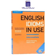 milu Original English English Idioms in Use Intermediate Learning Tool Book