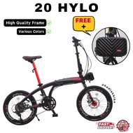 READY STOCK IN MALAYSIA❗ 20 Inch Hylo Bike Model for Adult and Comes with Various Colors