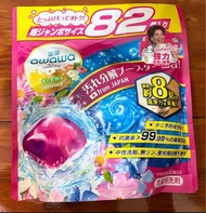 日本awawa洗衣球 超大容量82顆