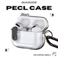 DUX PECL Case for Airpods 1 2 3 / Airpods Pro / Pro 2 Earbuds Cover Casing
