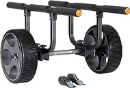 Wilderness Systems 8070121 Heavy Duty Kayak Cart | Flat-Free Wheels | 450 Lb Weight Rating | For Kayaks and Canoes Black