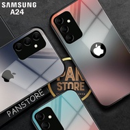 Latest Samsung A24 4G Glossy Glass Softcase [SK-13] Samsung A24 4G Phone Case - Phone Protector - Ph
