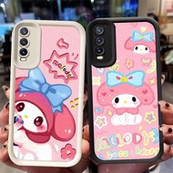 XI43 Melody Casing for VIVO Y12s Y11s Y19S Y20s V40 Y20i S1 Y20 Pro Lite 5G Black White