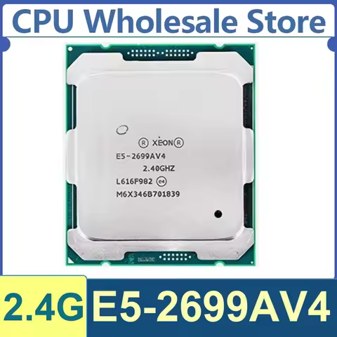 Xeon E5-2699AV4 22 Core 44 Thread 2.4GHz 145W 55MB Cache 14nm LGA2011-3 SR30Y DDR4 1600/1866/2133/24