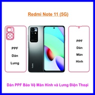 Protective PPF Stickers: Redmi - Note 11, Note 11 Pro, Note 11 (4G), Note 11 (5G), Note 11 Pro (5G), Note 11 Pro +.