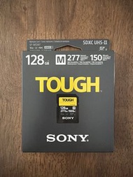 Sony TOUGH SDXC UHS-II 128GB 記憶卡
