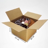 Chocolate Cake Box Multipurpose BoxPOLOS 20 x 20 x 15Cm Kraft Cake Box