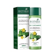 Bio Cucumber Pore Tightening Toner with Himalayan Waters for Normal to Oily Skin -120 ML/ 4.06Fl.Oz.