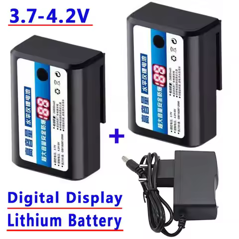 GRT Laser Level Meter 3.7V 13800 MAh Digital Lithium Battery for 8Line/12 Line/16 Line Strong Green