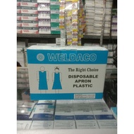 PUTIH Weldaco White Plastic Apron/ Apron