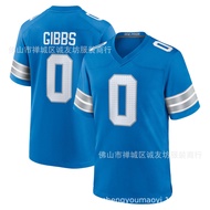 Same Day DeliveryNFL Rugby Jersey Jersey 0 Blue Jahmyr Gibbs Jersey usps