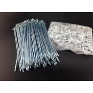 100pcs/lot Bicycle spokes 55-170mm  10G motorcycle electric bicycle spokes 3.18mm Bicycle spokes