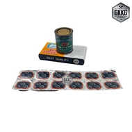 Bicycle Tire Patch Motorcycle Small Square Car AY 1 Box Contains 100 Sheets.
