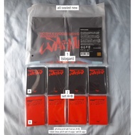 Howoo hxw fancon warning photocard set slogan pc md merchandise sealed fullset beam seventeen hoshi 