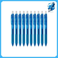 Pentel Gel Ink Ballpoint Pen EnerGel S 0.5mm Sky Blue Axis 10 pens BLN125S-A