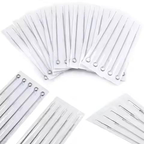 5/10pcs Assorted Sterilized Tattoo Needles RL RS M1 RM Tattoo Needle Steel Disposable Needles Tattoo