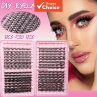 Curled D-curl Eyelash Extension Set 640 Pcs 30d 50d Multiple Sizes Fit All Eye Shapes