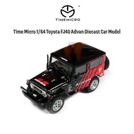 (READY STOCK) Time Micro 1/64 Toyota FJ40 Advan Diecast Car Model