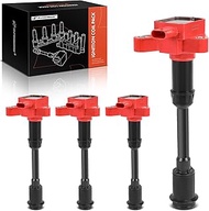 A-Premium Engine Ignition Coil Pack Compatible with Ford Escape 2013-2016, Fusion 2013-2014, Transit