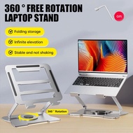 Upgraded 360° Rotating Laptop Stand Foldable Laptop Stand 360°Rotating Height Adjustable Tablet Stan