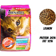 [MURAH] TORNADO ECONOMY PACK DRY CAT FOOD / MAKANAN KUCING 8KG SALMON FLAVOUR