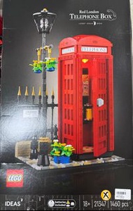 LEGO 21347 倫敦紅色電話亭