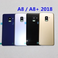 For SAMSUNG Galaxy A8 A530 A8 Plus A730 Back Glass Battery Cover Rear Door Housing Case For SAMSUNG A8 2018 Back Glass Cover