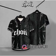 CHOII NEW 2023 Choii Jersey Microfiber Latest Design RETRO COLLAR VIRAL Baju Jersey Viral Tiktok Oot