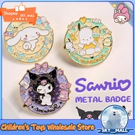 Cute cartoon metal badges, cute bags, JK girls clothes pendants, brooches
