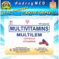 ✅ MULTILEM / MULTILEM PLUS (Multivitamins) 100 Capsules