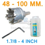 Hashimoto Carbide Hole Saw Stainless Steel Drill Size 48-100 Mm.