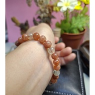 (Actual unit) High grade Arusha sunstone bracelet 7mm