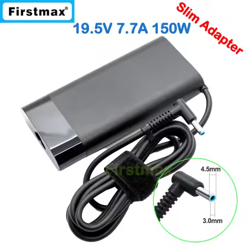 19.5V 7.7A for HP 150W charger ZBook Studio G3 G5 G7 G8 Victus Gaming 16-d0000 16-d1000 Laptop Adapt