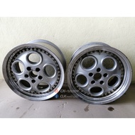 Japan Used Sport Rim - Autostrada Modena 18 x 7.5jj & 8.5jj Offset ET43 PCD114.3 x 5H (2pcs rim/set)