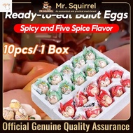 Mr. Squirrel Balut Egg Salted & Spicy Balot Egg Flavors Egg Ready-to-Eat Delicious Food ``