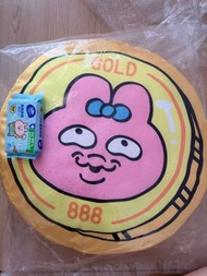 底褲兔 金幣造型圓形咕𠱸