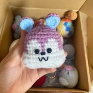 Bt21 Wool Keychain