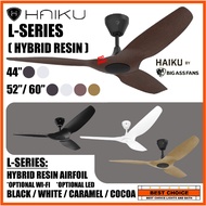 HAIKU L series BIG ASS FANS 44/52/60in Remote Control SenseMe led light 16-bright level UV resistant