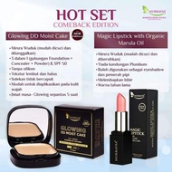 Original Nurraysa Hot Set ( dd moist cake & lipstik )
