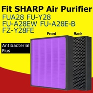 Replacement FUA28 FUY28 FU-A28EW FU-A28E-B FZY28FE SHARP FU-A28 FU-Y28 air purifier FZ-Y28FE compati