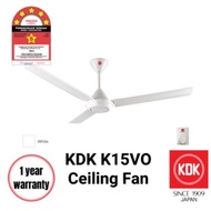 KDK K15VO | K15V0 Regulator Ceiling Fan 60" White