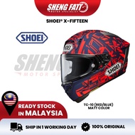SHOEI X-FIFTEEN Marquez Dazzle TC-10 Helmet Motor Visor Topi Keledar Full Face Superbike X-15 X15