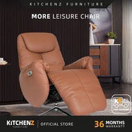[FREE Shipping] KitchenZ More Anita Electrical Recliner Sofa Recliner Chair Leisure Chair 1 Seater S