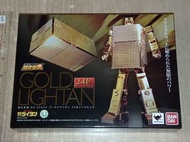 有現貨 不議價 2018年24K版 全新未開封 13cm 高 Bandai GX-32G GX-32G24 Gold Lightan 24K Plating Figure 超合金魂 黃金戰士 黃金俠 