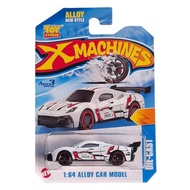 [ NOT HOT WHEELS ] XMACHINES CORVETTE C8R WHITE DIE CAST CAR TOY | XMACHINES CAR DIECAST SCALE 1:64