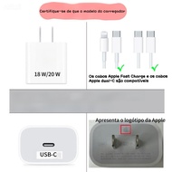 Apple 20W Charger Protective Case Matte Transparent Black Cat Pattern