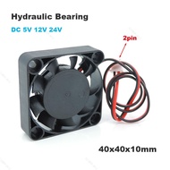 4010 40MM 2pin 4CM DC 5V 12V 24V Hydraulic Bearing Cooling Fan 40*40*10mm Fan  MY20B2