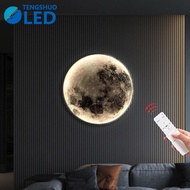 TengShuo LED  โคมไฟดวงจันทร์ โคมไฟติดผนัง ในร่มโคมไฟติดผนังที่ทันสมัย โคมไฟแต่งห้อง โคมไฟผนังภายใน  โคมไฟดวงจันทร์3d โคมไฟในห้องนอน
