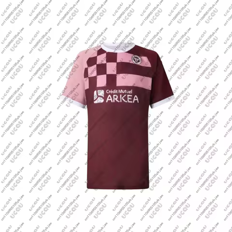 2025/26 Men Rugby Jersey Clothes Kid Male Boys Warmup Quick-drying Breathable T Shirt Tee B-Bordeaux